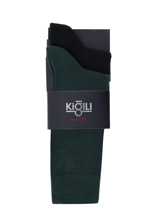 Nepi 2-Pack Plain Cotton Socks Set
