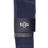 Orta Lacivert Pamuklu Termal Çorap