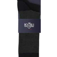 Açık Siyah 2'li Desenli Çorap Seti