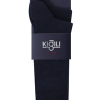 Açık Lacivert 2'li Desenli Çorap Seti