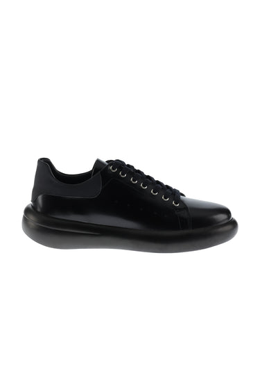 Siyah Sneaker Deri Ayakkabı
