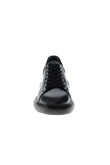 Siyah Sneaker Deri Ayakkabı