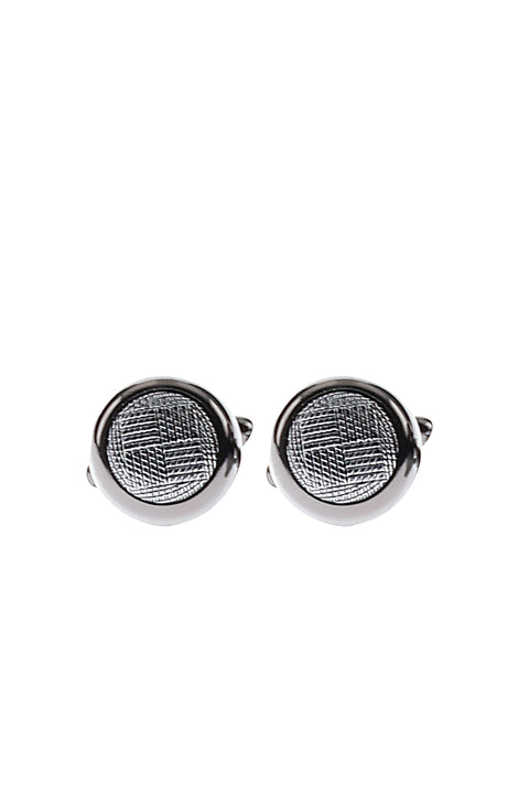 Metallic Gray Cufflinks