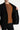 Siyah Super Slim Fit Ekstra Dar Kesim Desenli Ceket
