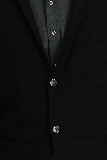  Siyah Pamuklu Triko Hırka