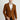 Camel Slim Fit Dar Kesim Desenli Spor Ceket