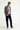 Koyu Lacivert Slim Fit Dar Kesim Likralı Kadife Pantolon