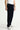 Koyu Lacivert Slim Fit Dar Kesim Likralı Kadife Pantolon