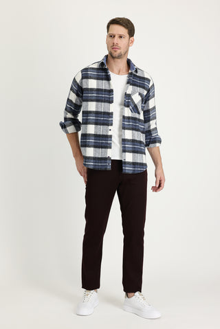  Koyu Bordo 6 Drop Regular Fit Standart Kesim Likralı Kanvas / Chino Pantolon