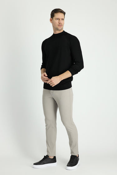 Taş Super Slim Fit Ekstra Dar Kesim Likralı Kanvas / Chino Pantolon