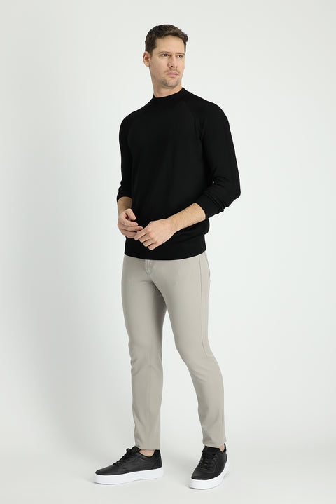 Taş Super Slim Fit Eksra Dar Kesim Likralı Kanvas / Chino Pantolon