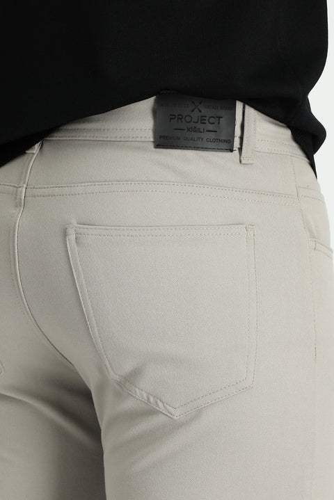 Taş Super Slim Fit Eksra Dar Kesim Likralı Kanvas / Chino Pantolon