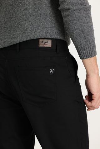  Siyah 6 Drop Regular Fit Standart Kesim Pamuk Kanvas / Chino Pantolon