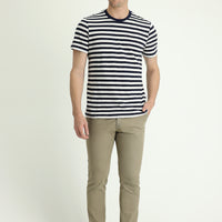 Açık Vizon Slim Fit Dar Kesim Likralı Kanvas / Chino Pantolon