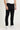 Siyah Regular Fit Likralı Kanvas / Chino Pantolon
