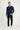 Koyu Lacivert Regular Fit Likralı Kanvas / Chino Pantolon