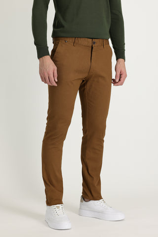  Taba 6 Drop Regular Fit Standart Kesim Likralı Kanvas / Chino Pantolon