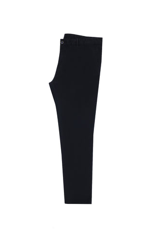  Koyu Lacivert 6 Drop Regular Fit Standart Kesim Likralı Kanvas / Chino Pantolon