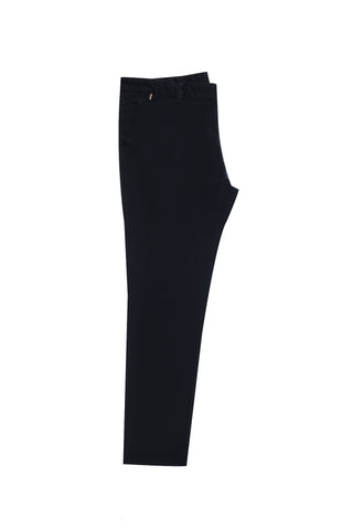  Koyu Lacivert 6 Drop Regular Fit Standart Kesim Likralı Kanvas / Chino Pantolon