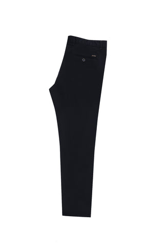  Koyu Lacivert 6 Drop Regular Fit Standart Kesim Likralı Kanvas / Chino Pantolon