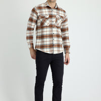 Koyu Füme Slim Fit Dar Kesim Likralı Kanvas / Chino Pantolon