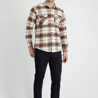 Koyu Füme Slim Fit Dar Kesim Likralı Kanvas / Chino Pantolon
