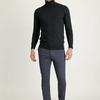 Medium Gray Regular Fit Standard Cut Regularfit Patterned Sports Trousers