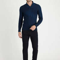 Dark Navy Slim Fit Skinny Sport Pants