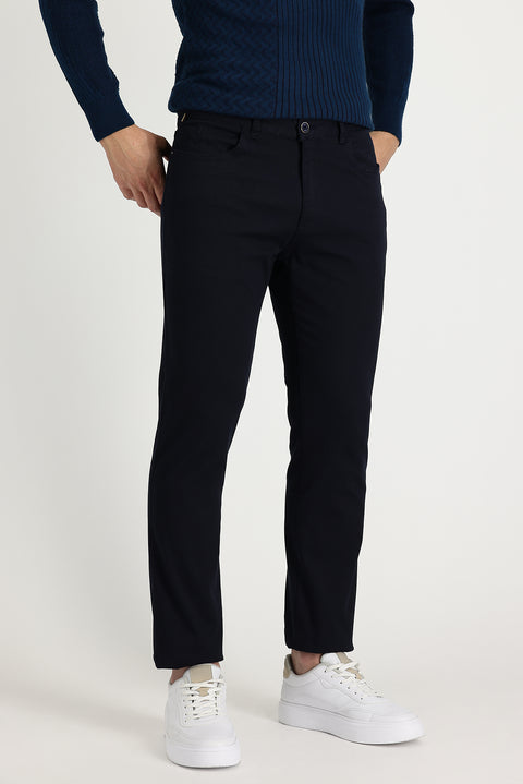 Dark Navy Slim Fit Skinny Sport Pants