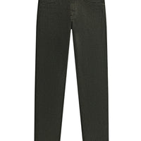 Orta Haki Slim Fit Dar Kesim Likralı Kanvas / Chino Pantolon