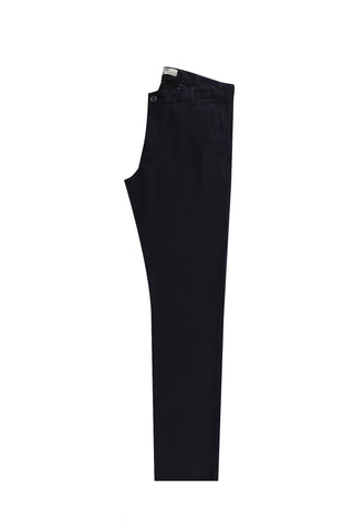  Orta Lacivert 6 Drop Regular Fit Standart Kesim Likralı Kanvas / Chino Pantolon