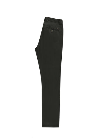  Orta Haki 6 Drop Regular Fit Standart Kesim Likralı Kanvas / Chino Pantolon