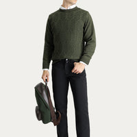 Black Regular Fit Standard Cut Sport Trousers