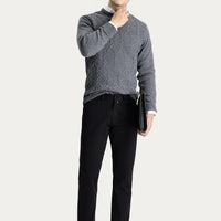 Black Slim Fit Tapered Tracksuit Bottoms