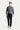  Siyah Slim Fit Dar Kesim Spor Pantolon