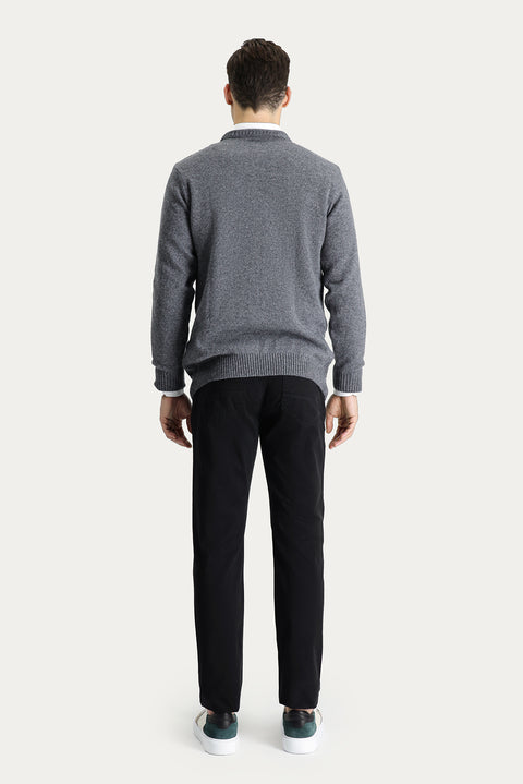 Black 7 Drop Super Slim Fit Extra Narrow Cut Sports Pants