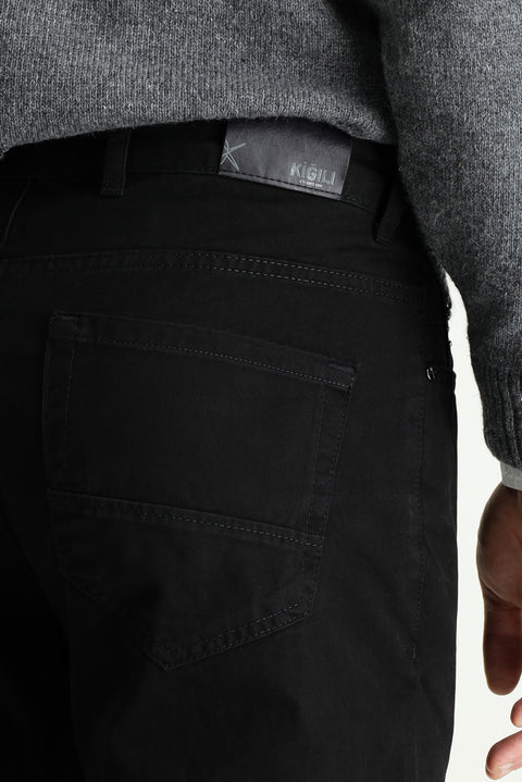 Black 7 Drop Super Slim Fit Extra Narrow Cut Sports Pants