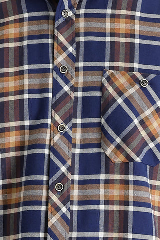  Taba Regular Fit Ekose Shacket Pamuk Gömlek