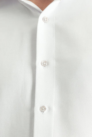  Beyaz Uzun Kol Slim Fit Dar Kesim Klasik Gömlek