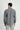Koyu Lacivert Uzun Kol Slim Fit Dar Kesim Desenli Shacket Oduncu Pamuklu Gömlek