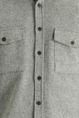  Koyu Yeşil Uzun Kol Slim Fit Dar Kesim Desenli Shacket Oduncu Gömlek