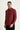 Açık Kırmızı Uzun Kol Slim Fit Dar Kesim Ekose Shacket Oduncu Pamuklu Gömlek