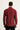 Açık Kırmızı Uzun Kol Slim Fit Dar Kesim Ekose Shacket Oduncu Pamuklu Gömlek