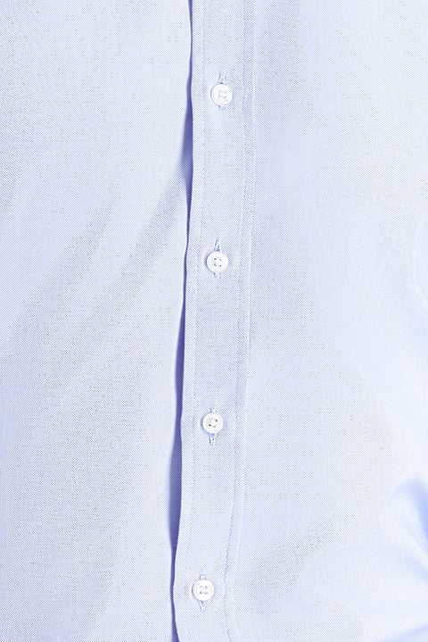 Mavi Uzun Kol Regular Fit Oxford Pamuk Gömlek