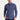 Koyu Lacivert Uzun Kol Slim Fit Dar Kesim Baskılı Pamuk Gömlek