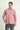 Açık Kırmızı Uzun Kol Slim Fit Gömlek