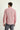 Açık Kırmızı Uzun Kol Slim Fit Gömlek