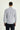 Orta Lacivert Uzun Kol Slim Fit Dar Kesim Spor Çizgili Pamuklu Gömlek