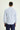  Açık Mavi Uzun Kol Slim Fit Dar Kesim Spor Çizgili Pamuklu Gömlek