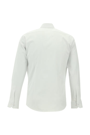  Beyaz Uzun Kol Slim Fit Dar Kesim Klasik Pamuklu Gömlek